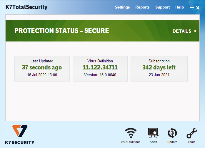 K7 Total Security 16.0.0520 Crack + Activation Key Free Download