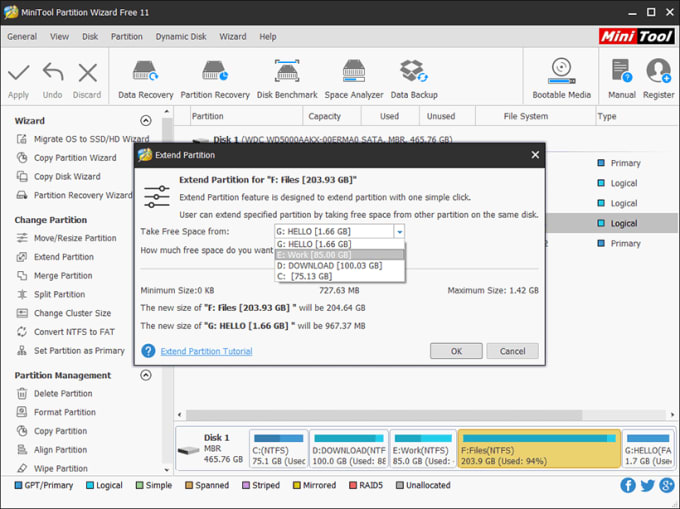 MiniTool Partition Wizard Crack 12.3 With Key Free Download